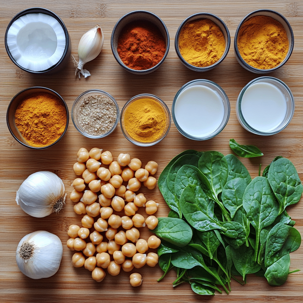 Chickpea and Spinach Curry: The Perfect Plant-Based Comfort Food 7 chickpea and spinach curry served in a rustic bowl