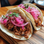Cochinita Pibil: The Best Yucatecan Pork Dish You’ve Never Tried in 2025 6 Cochinita Pibil tacos with pickled onions and fresh cilantro