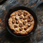 How to Make a Cookie in a Frying Pan (No Oven Needed!) 6 cookie baking in a non-stick frying pan on stove