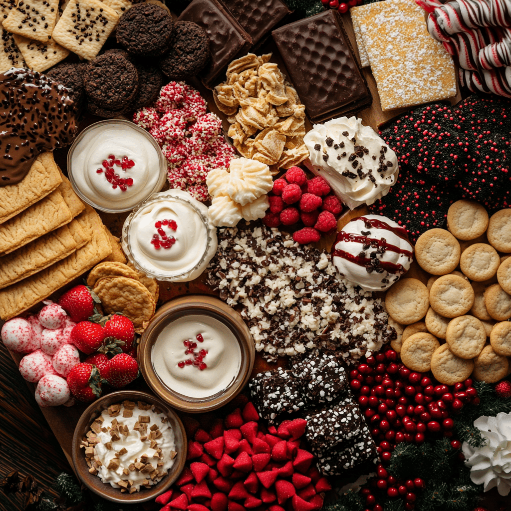 Scrambled Cookie: History, Fun Facts, and the World’s Favorite Treat 9 holiday scrambled cookie dessert board