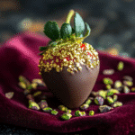 Strawberry Chocolate Dubai – Why Everyone's Obsessed with This Viral Treat 6 Luxury Dubai chocolate strawberry with gold and pistachio