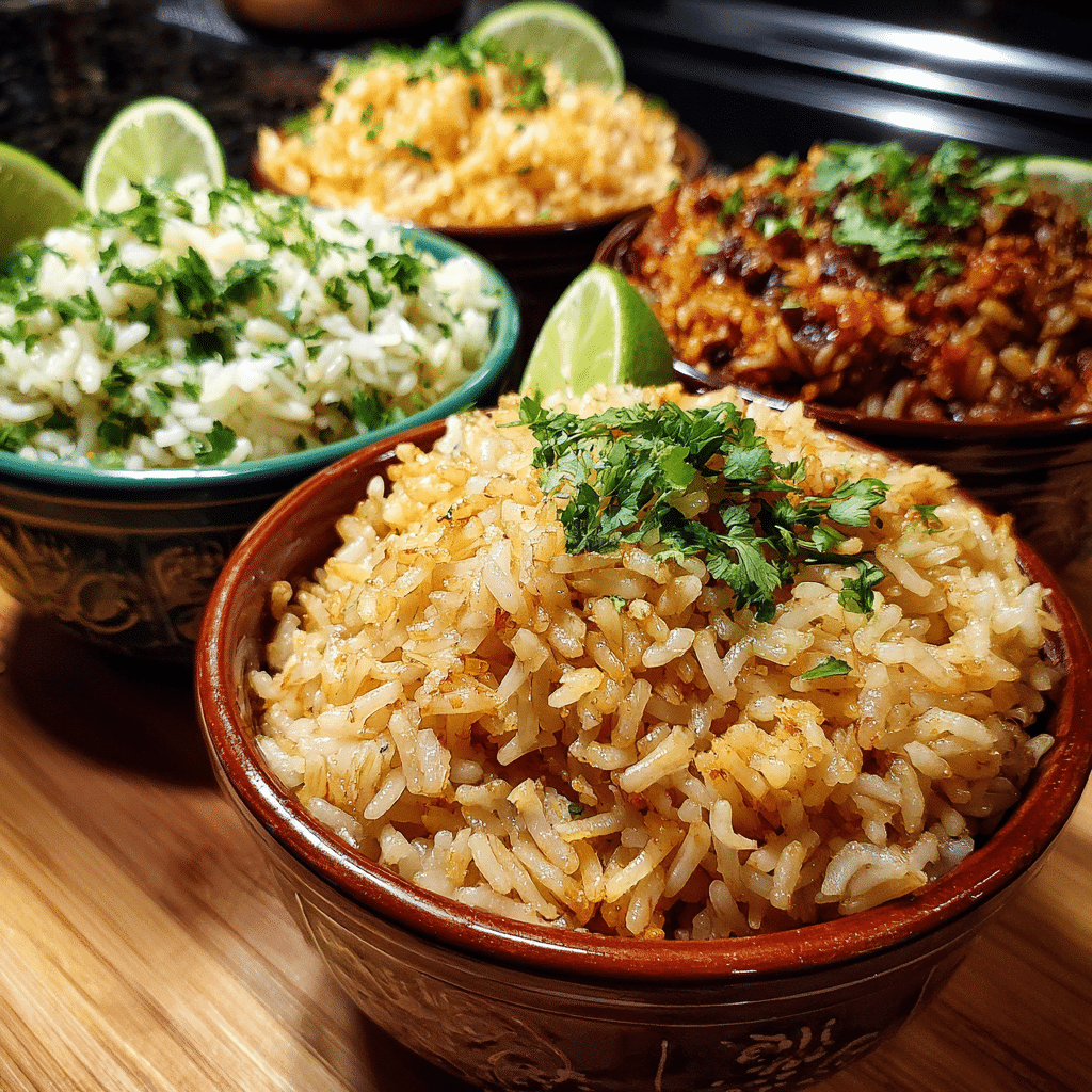 Mexican Rice in a Rice Cooker – The Easiest Way to Make Authentic Flavor 9 Different types of flavored rice cooked in rice cooker