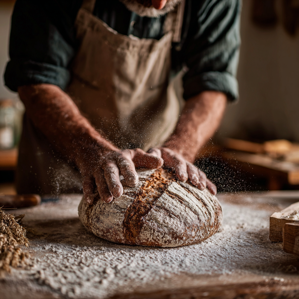 Making low FODMAP sourdough bread at home
