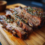 Instant Pot Beef Brisket Recipe – The Best 7-Step Guide for Tender Perfection 6 Juicy Instant Pot beef brisket recipe with herbs