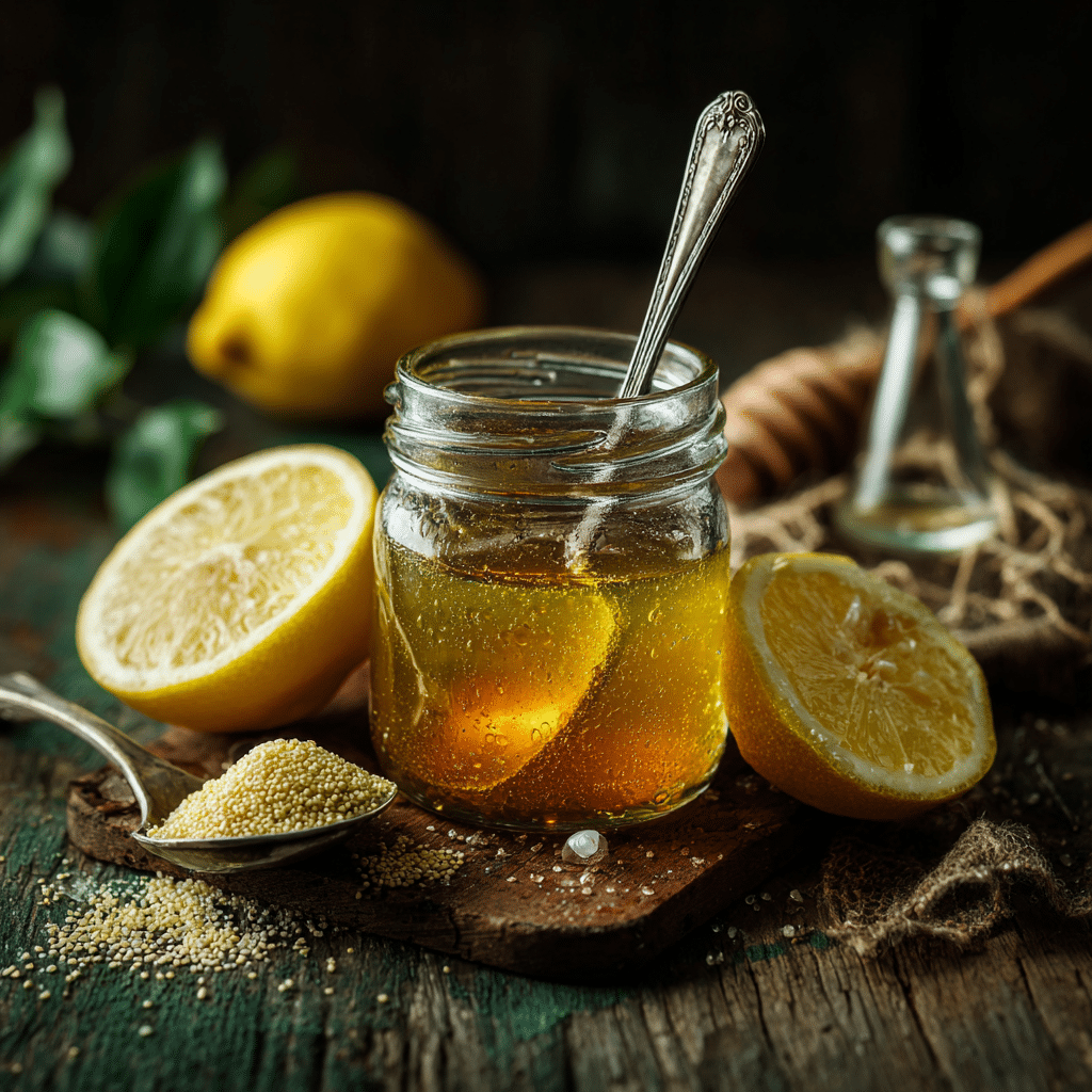 lemon honey vinaigrette for carrot salad
