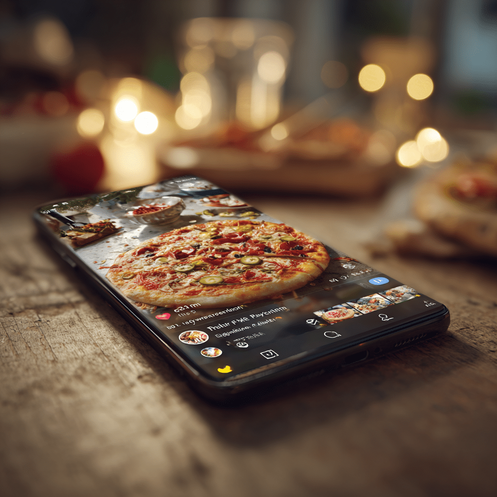 TikTok video of Pickle Pizza trending