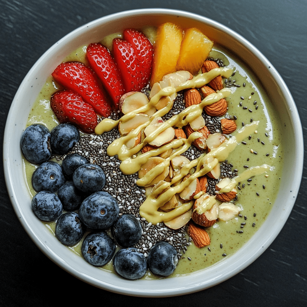 Pistachio Butter – Why It’s Worth the Hype and How to Use It 7 Pistachio butter on smoothie bowl