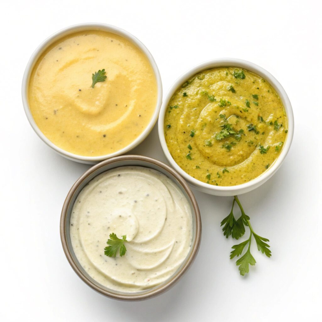 vegan ribbon salad dressings