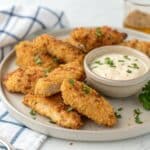 Air Fryer Chicken Tenders crispy and juicy recipe