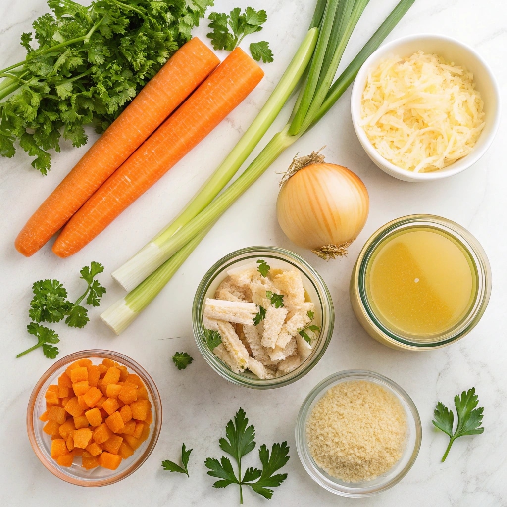 Ingredients for Italian Penicillin Soup