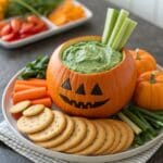 Jack-O-Lantern Dip Bowl serving platter