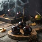 Poison Candy Apples Halloween Treat
