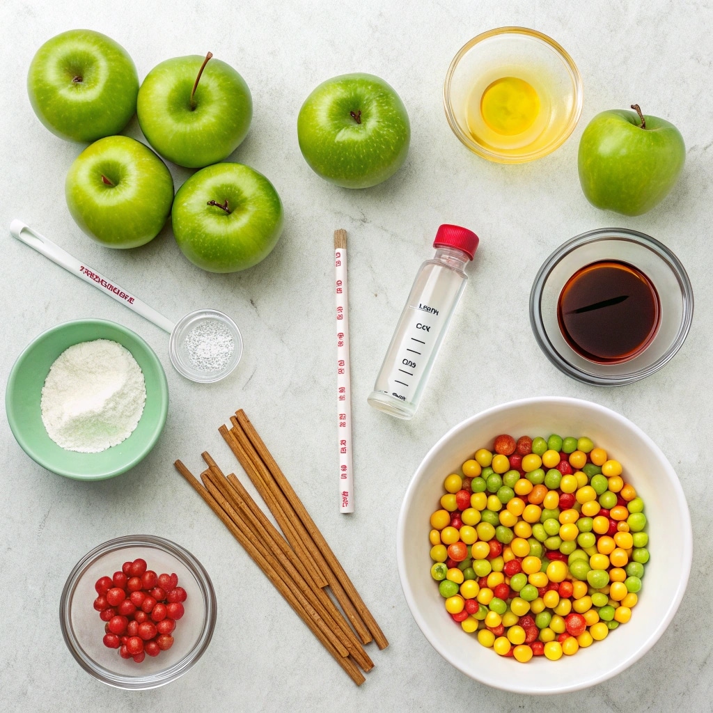 Poison Candy Apples Ingredients