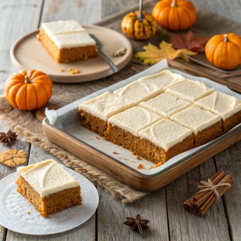 Pumpkin Cake with Cream Cheese Frosting