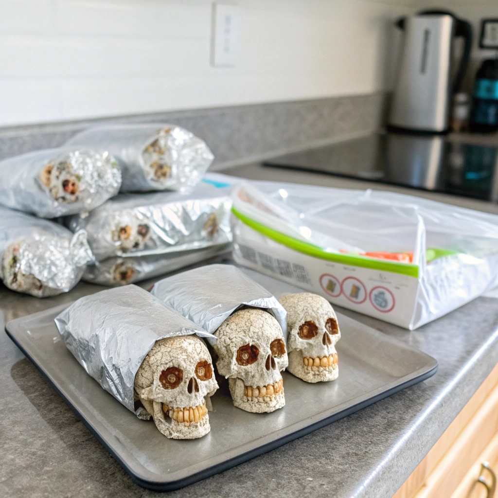 Storing Burrito Skulls for Later