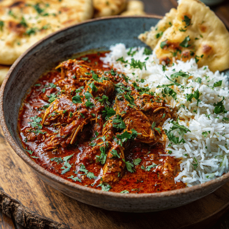 u4922897261 Close up of Crockpot Butter Chicken served in a r e5c6bf09 b4bb 4212 a694 ccf955441a80 1