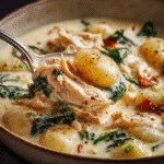 Chicken Gnocchi Soup Recipe 7 u4922897261 Close up of a spoon lifting creamy Chicken Gnocch 3f6da9ee 4c93 4eab 972d c8c682ec3eb6 2