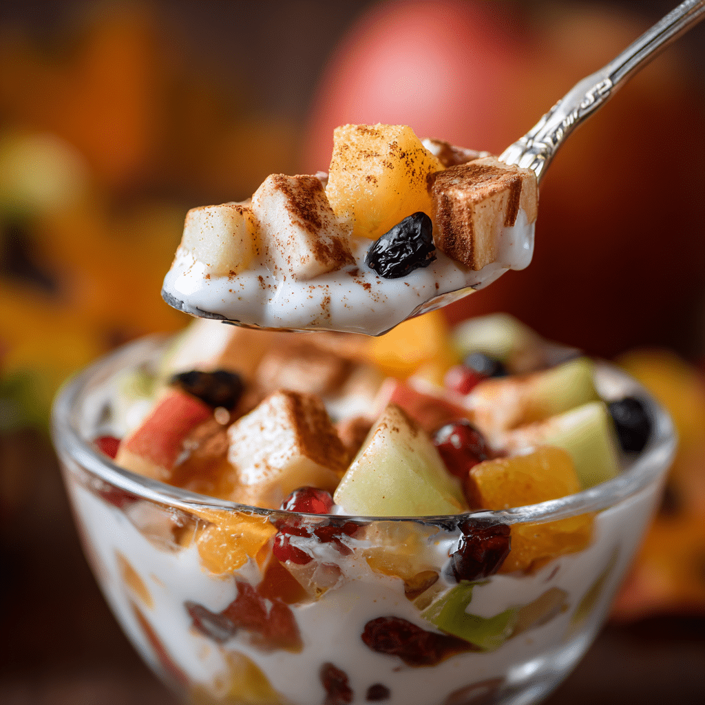 u4922897261 Close up of a spoonful of fall fruit salad with G 5384424b 8224 4d6f 973d 8b6f2c09aefd 2