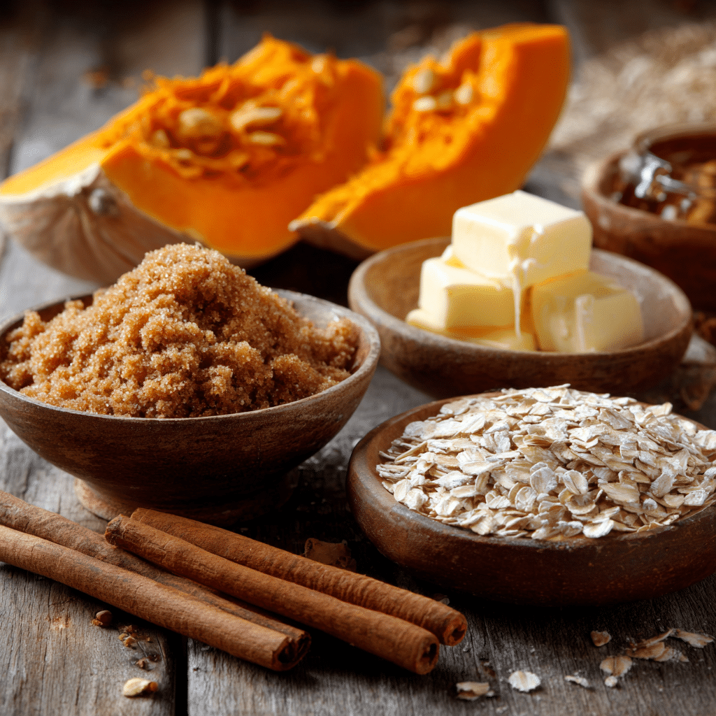 Best Pumpkin Crisp Dessert 5 u4922897261 Close up of fresh pumpkin brown sugar oats cinnam 0588c4c9 97e0 44f7 9156 5734f25aaaef 2