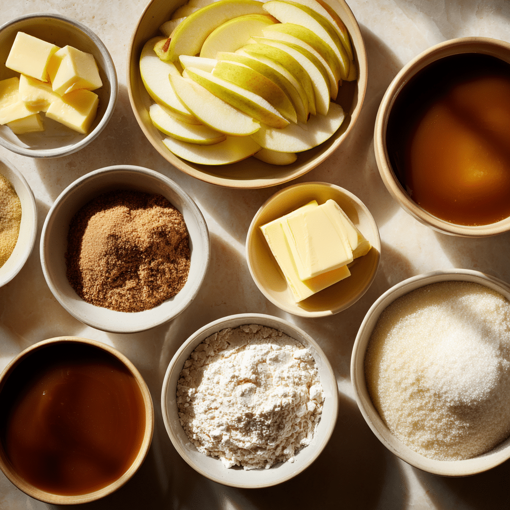 u4922897261 Close up of ingredients sliced apples butter brow 3e7424cb 516d 433b 86c3 5835ac70ecb6 3