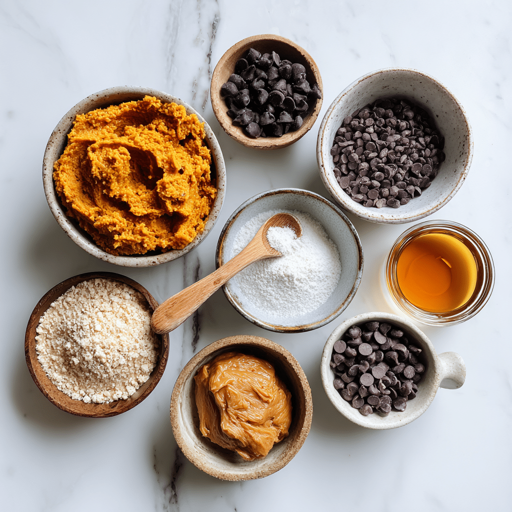 Healthy Pumpkin Truffles 5 u4922897261 Flat lay of Healthy Pumpkin Truffles ingredients 14cb7bb2 c230 4185 a81e 5dd59bd2a112 0