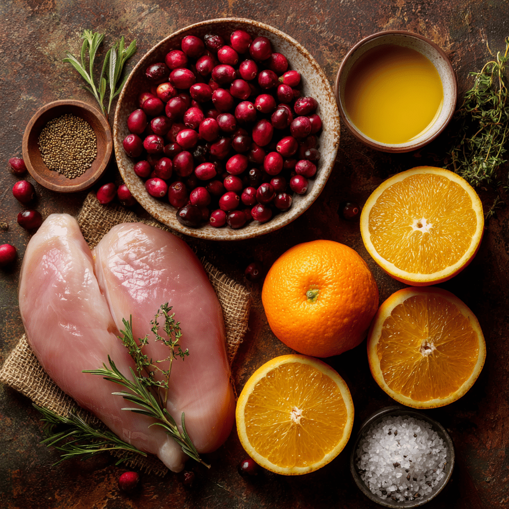 Cranberry Orange Glazed Turkey Breast 5 u4922897261 Flat lay of ingredients for cranberry orange glaz cee0821b 81af 4044 9e59 9b5cd9e5df41 3