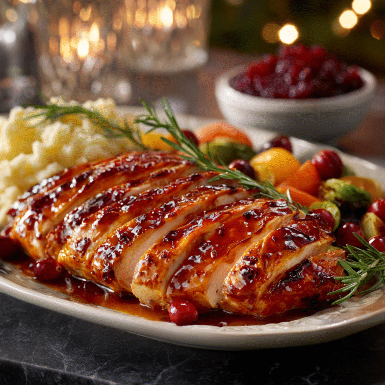 Cranberry Orange Glazed Turkey Breast 4 u4922897261 Sliced cranberry orange glazed turkey breast on a ce6eb789 3b41 4c8e 91c7 36f680d65d98 2