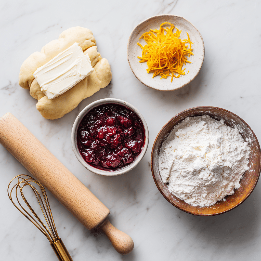 Cranberry Cream Cheese Crescent Bites 5 u4922897261 flat lay of recipe ingredients crescent roll doug dee03d10 3b52 4b18 89dc 522ea784312a 1