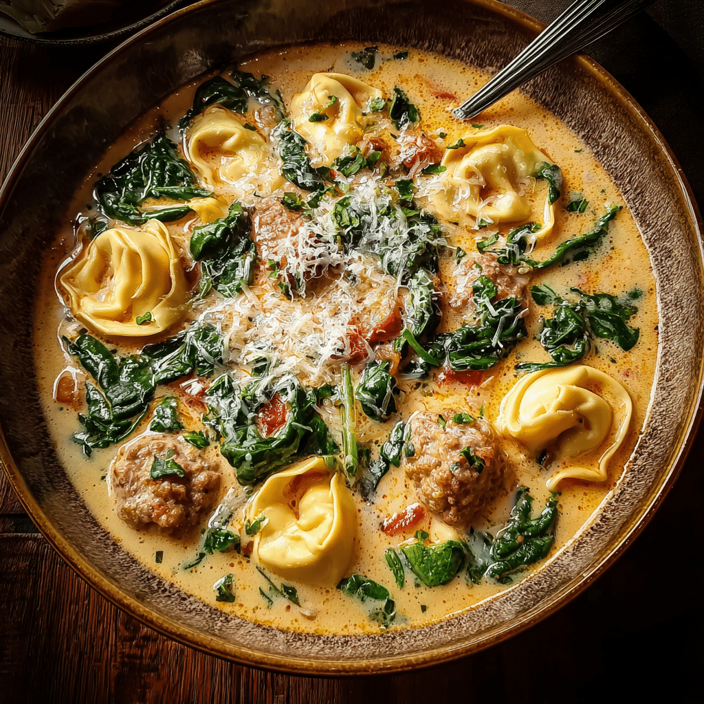 Creamy Sausage Tortellini Soup 6 u4922897261 httpss.mj .runsMsAYyXmHaA A cozy overhead shot of 140f0187 fa03 4ebb b77e 3b5953bdd4b9 0