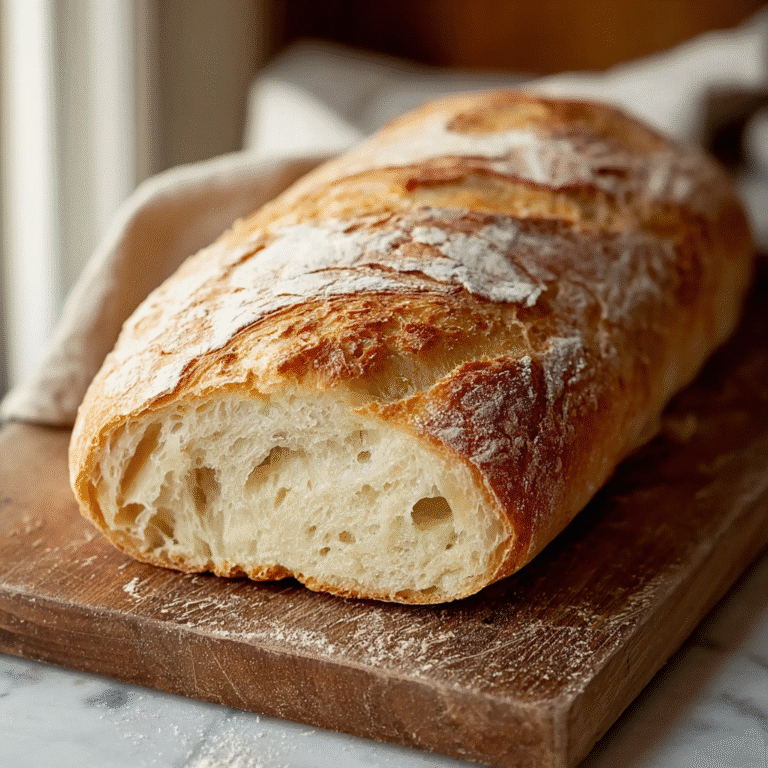 Sourdough Discard French Bread: A Flavorful Twist on a Classic Loaf 4 Sourdough Discard French Bread on wooden board
