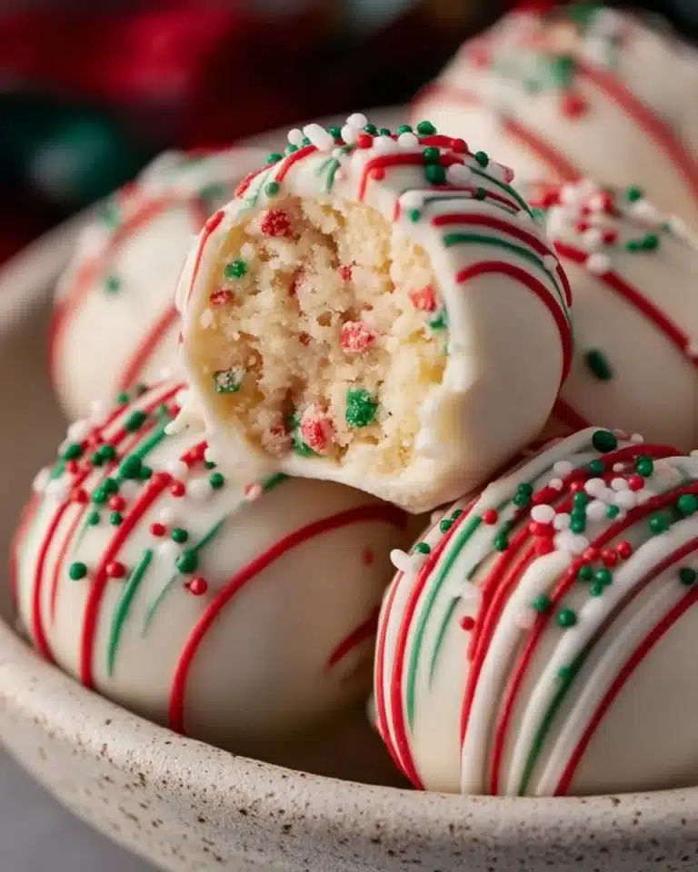 Christmas Tree Cake Truffles with Little Debbie Cakes 2 Festive Christmas Tree Cake Truffles made with Little Debbie Cakes