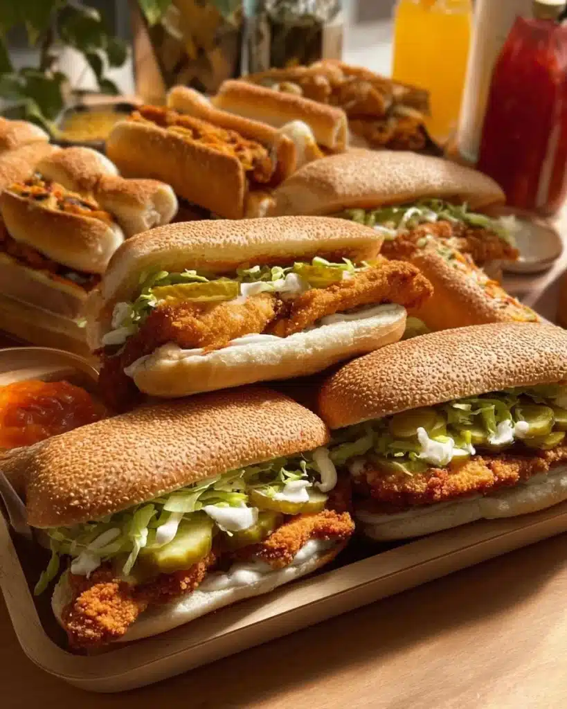 Dynamite Chicken Buns stuffed with juicy chicken and spices