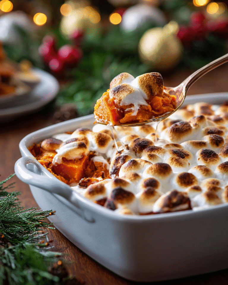 Marshmallow Topped Sweet Potatoes 2 u4922897261 A close up food photography shot of a casserole d 571160e4 abd1 48d6 9eae e3c285386377 0
