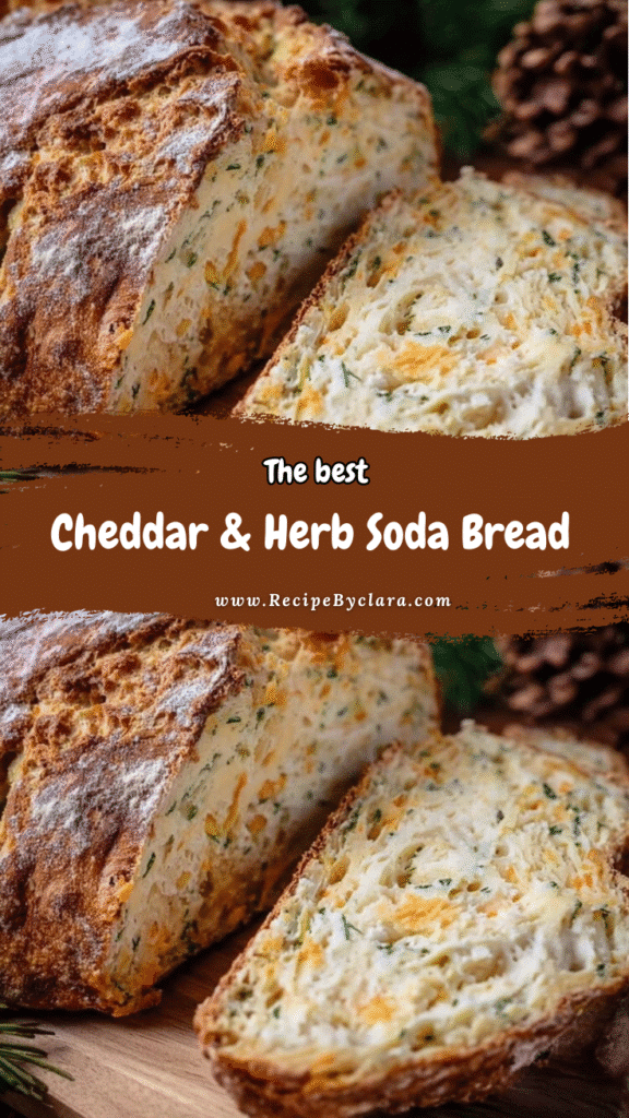 Cheddar Herb Soda Bread