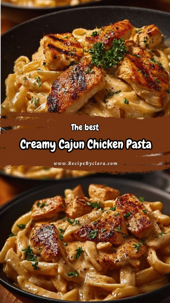 Creamy Cajun Chicken Pasta