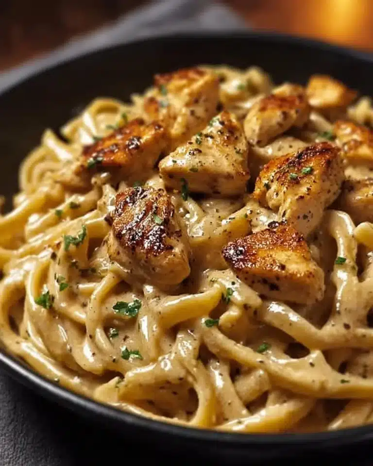 Cajun Chicken Pasta 2 Delicious Cajun chicken pasta served with vibrant vegetables