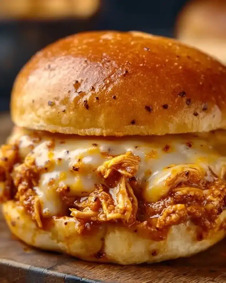 Cajun Chicken Sloppy Joes 2 Delicious Cajun Chicken Sloppy Joes served on a plate