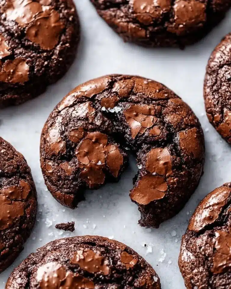 Gourmet Brownie Cookies 2 Gourmet brownie cookies with rich chocolate and chewy texture