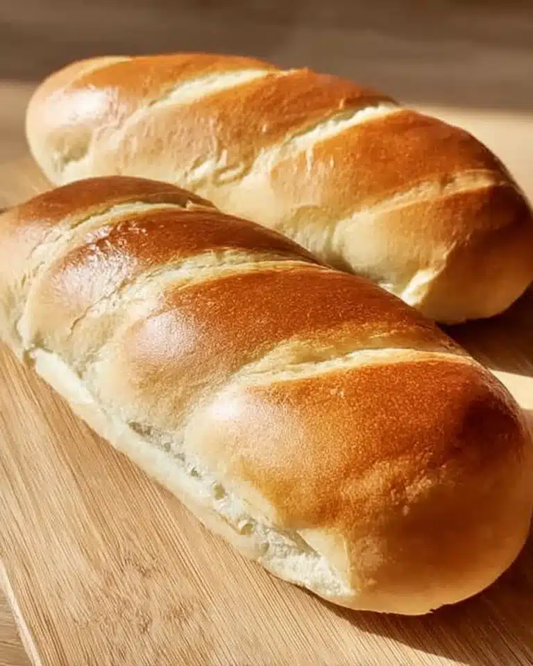 Freshly baked handmade sub rolls ready for sandwiches and sliders