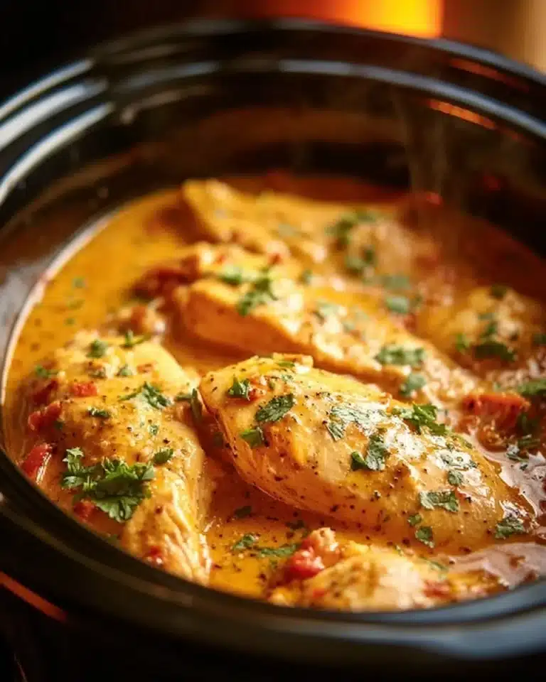 Marry Me Chicken 2 Delicious Marry Me Chicken recipe garnished with herbs and served on a plate