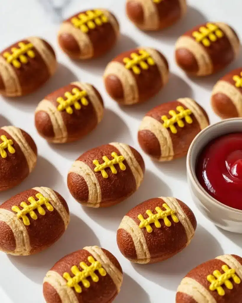Delicious football party food spread for game day celebrations