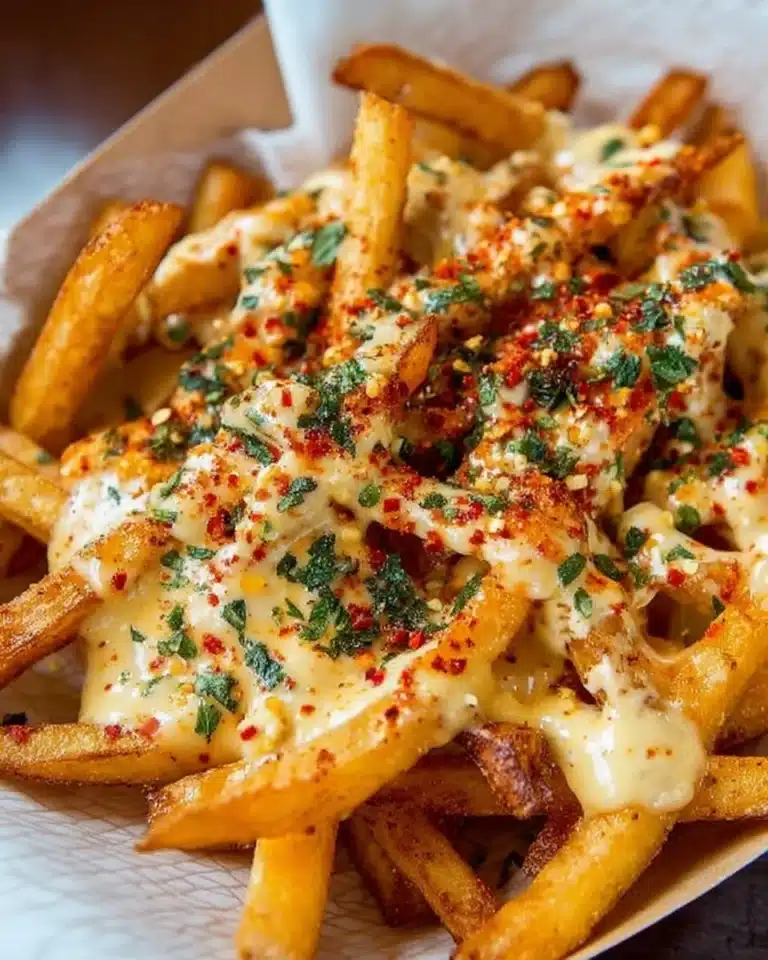 Louisiana Voodoo Fries (Wingstop Copycat) 2 Delicious Louisiana Voodoo Fries inspired by Wingstop with a spicy kick.