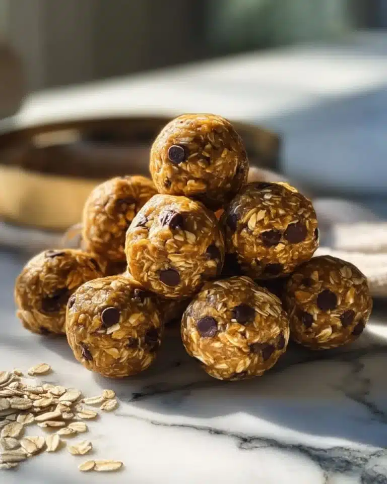 No-Bake Peanut Butter Energy Bites 2 Delicious no-bake peanut butter energy bites for a healthy snack