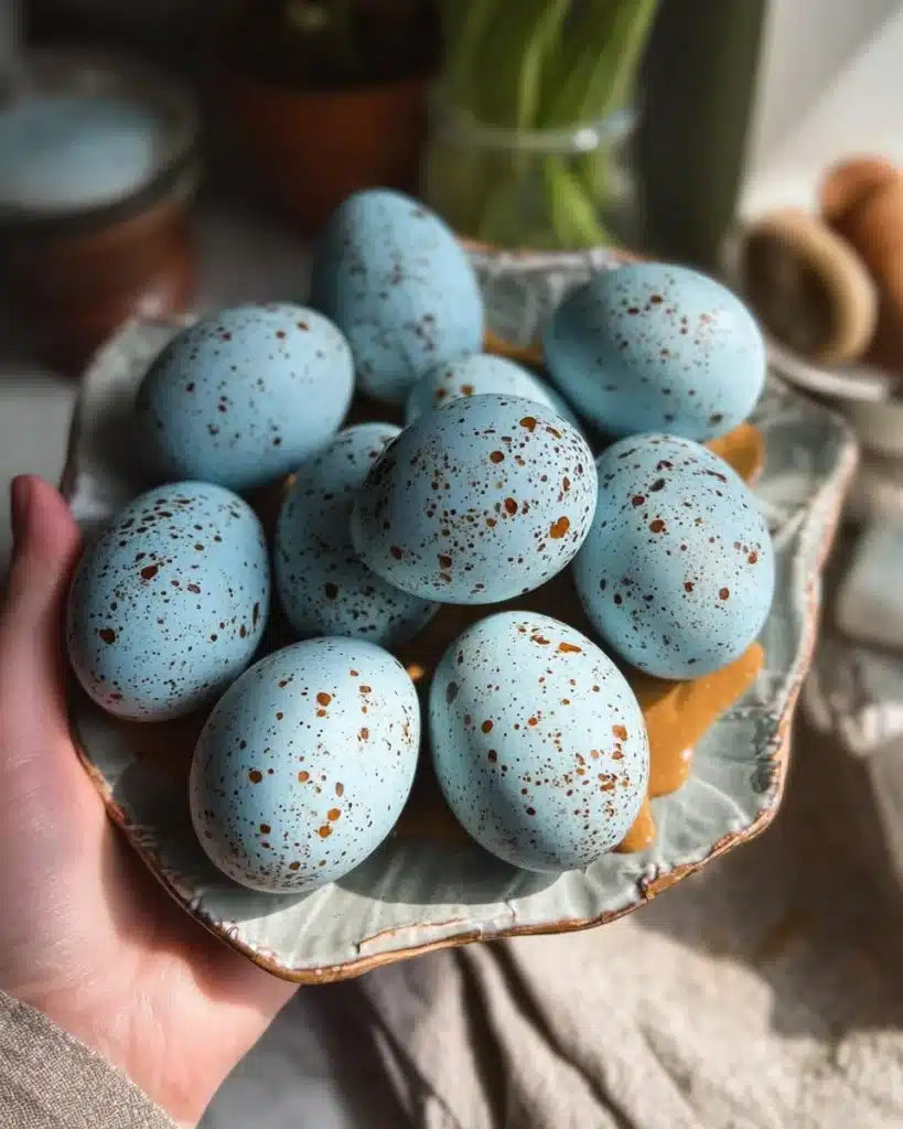 Delicious homemade Peanut Butter Easter Eggs for Easter celebrations