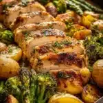 Sheet Pan Garlic Butter Chicken and Veggies 3 sheet pan garlic butter chicken and veggies 2026 02 16 162634 819x1024 1