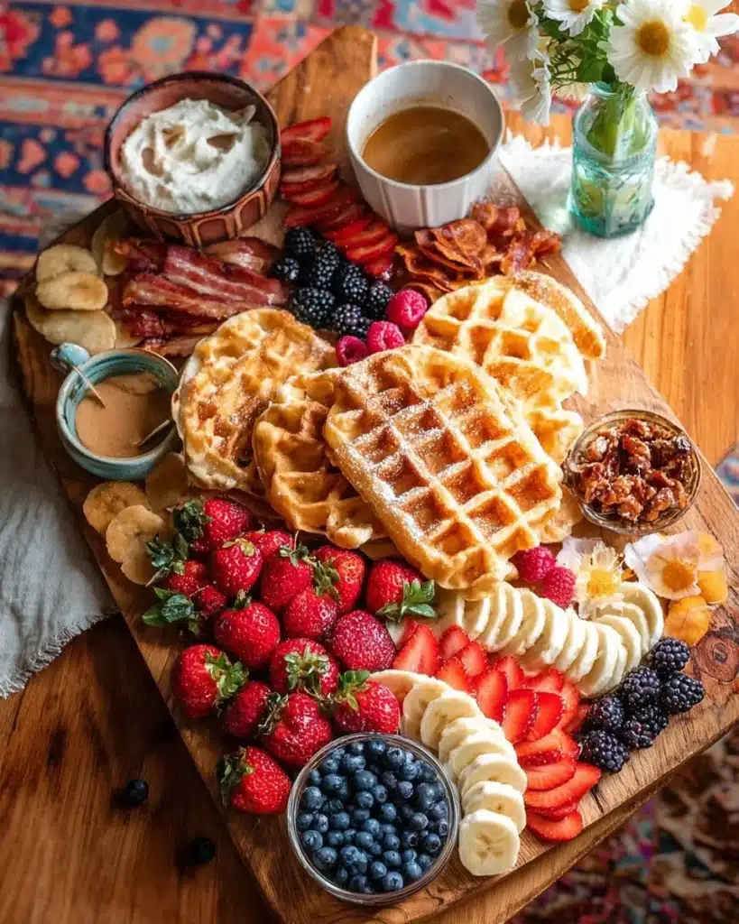 Lovely charcuterie boards for Mother's Day celebration.