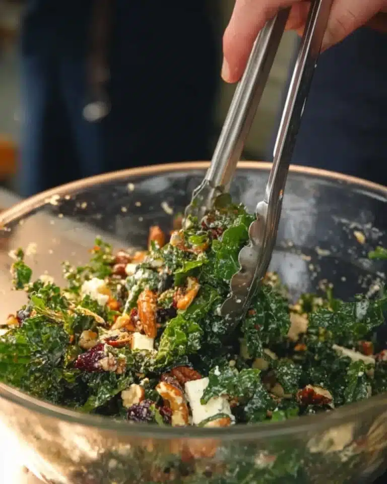 Harvest Salad with Lemon Thyme Dressing featuring fresh vegetables and herbs