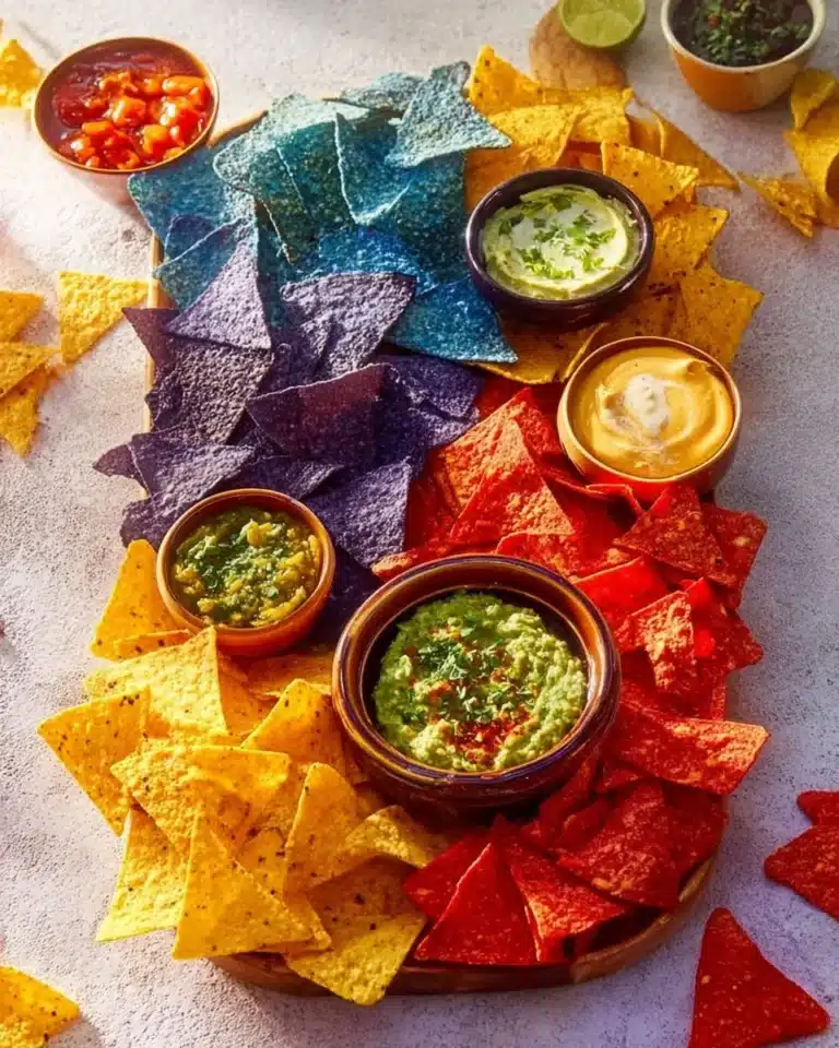 A beautiful grazing board filled with snacks, desserts, and fresh ingredients.